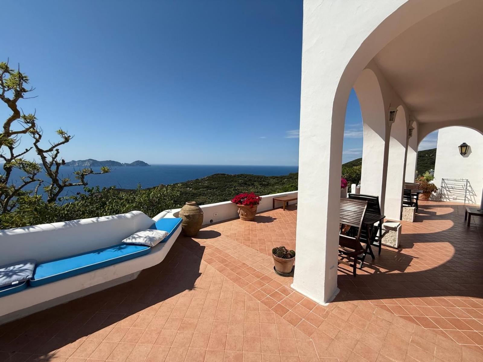Guest House Villa Il Gabbiano Ponza Zewnętrze zdjęcie